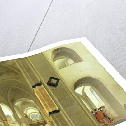 Interior of the Marienkirche in Utrecht, 1638 by Pieter Jansz Saenredam