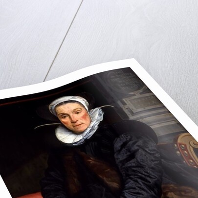 Portrait of Susanna Taymon, wife of Christoffel Roels, 1600 by Pieter I Pietersz