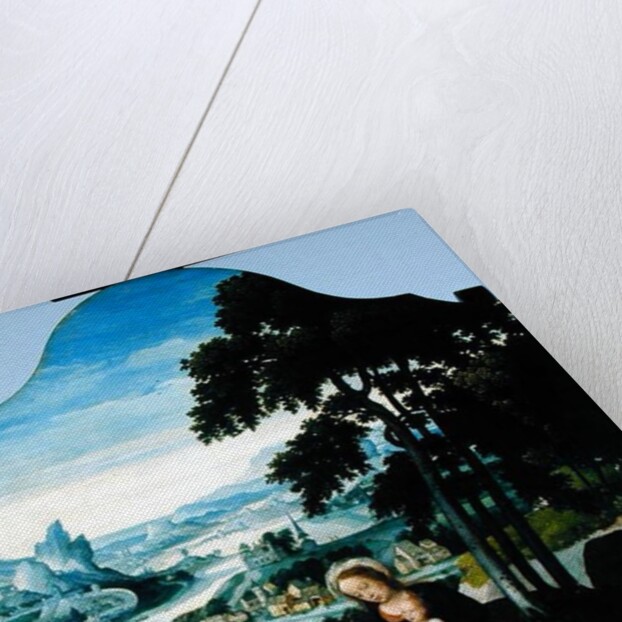 The Rest on the Flight into Egypt by Master Antwerp