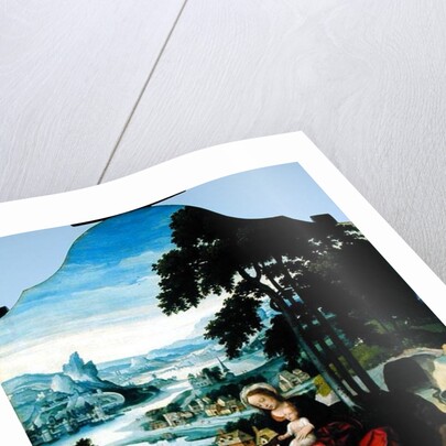 The Rest on the Flight into Egypt by Master Antwerp