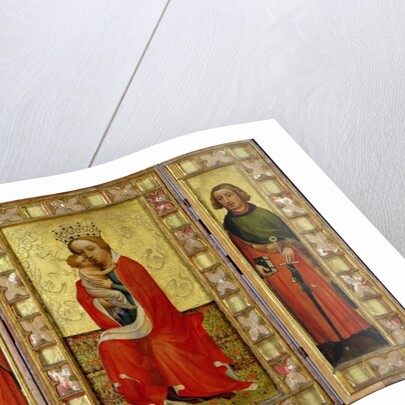 Madonna and Child with Saints Cyricus and Pancratius, c.1380 by Master Aachen