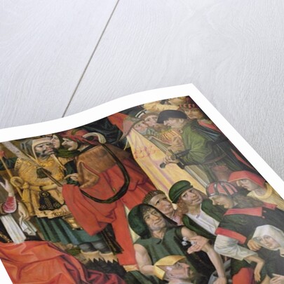 The Soldiers Drawing Lots for Christ's Clothes by Master of Hamburg