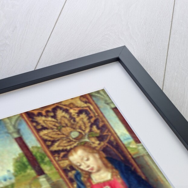 Madonna and Child with St. John the Baptist, c.1480-90 by Master of the Legend of St. Ursula