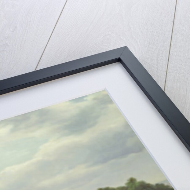 View from the Heilenberg Castle at Jugenheim on the Rhine, 1846 by Heinrich Schilbach