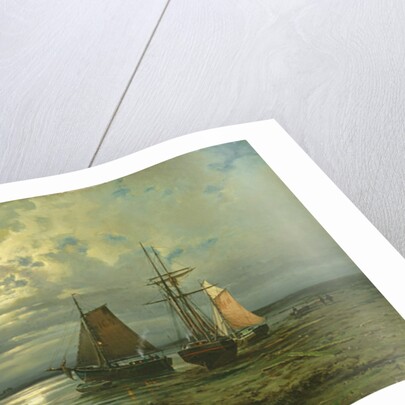 Neuwerk by Moonlight, 1887 by Georg Schmitz