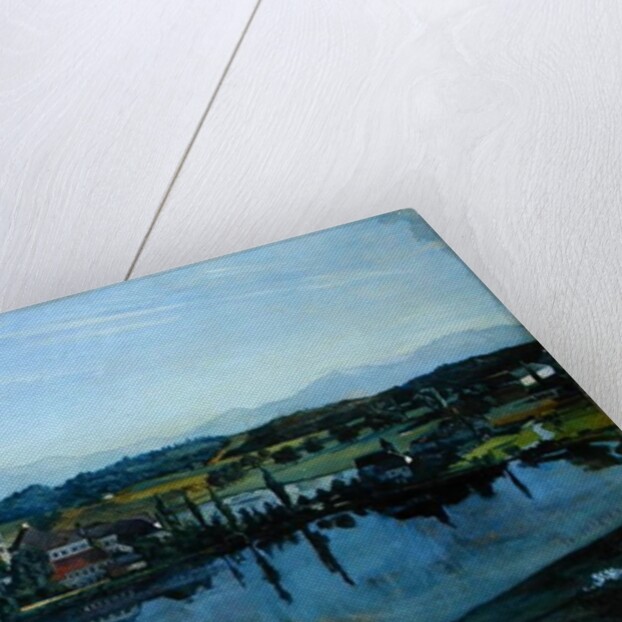 The Seeon Monastery in Oberbayern, 1892 by Heinrich Wilhelm Truebner