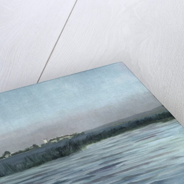 Chiemsee, 1874 by Heinrich Wilhelm Truebner