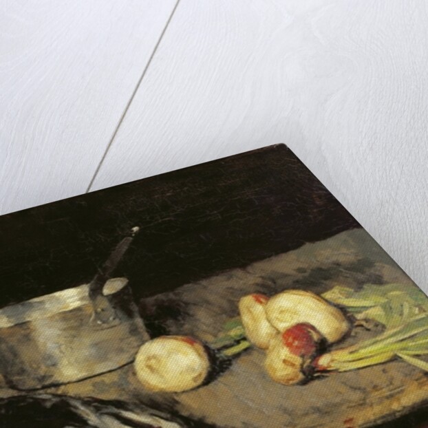 Still life with casserole and wild duck, 1885 by Carl Schuch