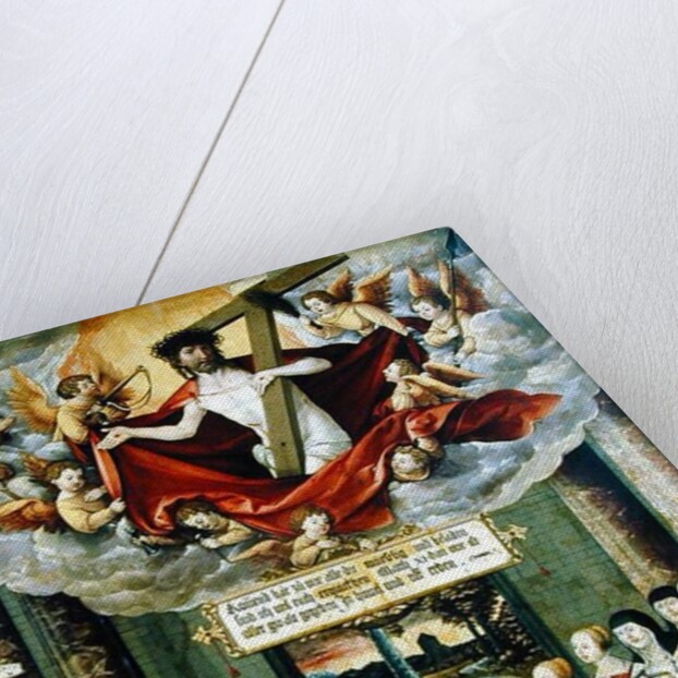 Panel from the tomb of Sebastian Welling, Stuttgart burgermeister, 1535 by Martin Schaffner