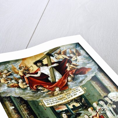 Panel from the tomb of Sebastian Welling, Stuttgart burgermeister, 1535 by Martin Schaffner