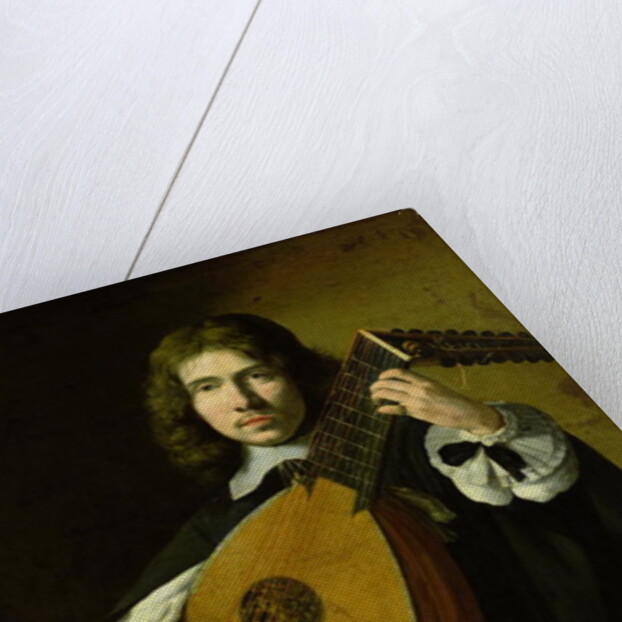 The Lute-Player by French School