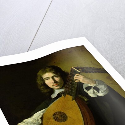The Lute-Player by French School