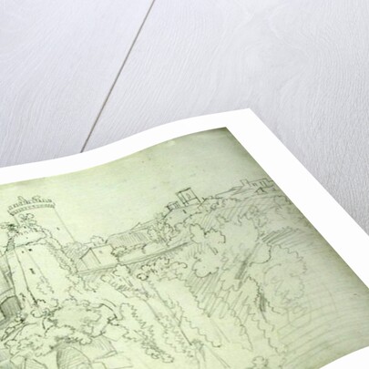 The Stonewalls and Towers of Nepi, 1807 by Joachim Faber