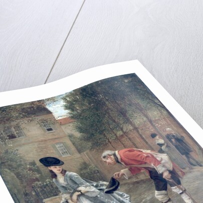 The Old Soldier, 1869 by George Adolphus Storey