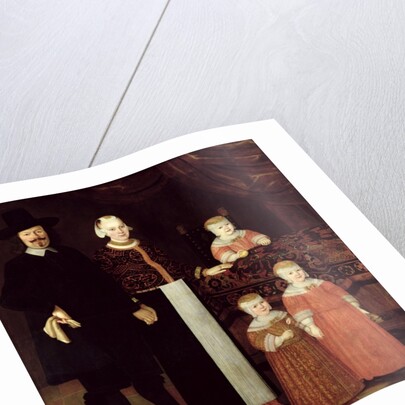 Portrait of a Hamburg Family, c.1640 by Master Hamburg