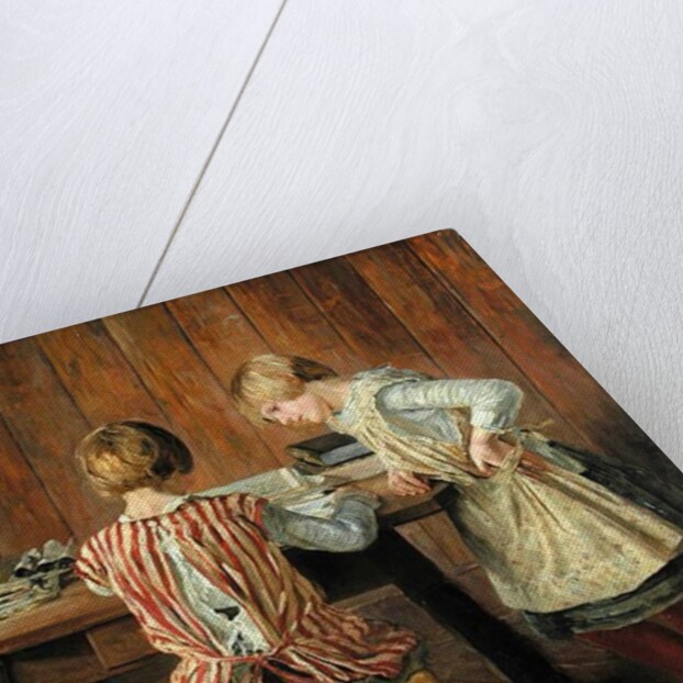 The Picture-Book, 1889 by Fritz von Uhde