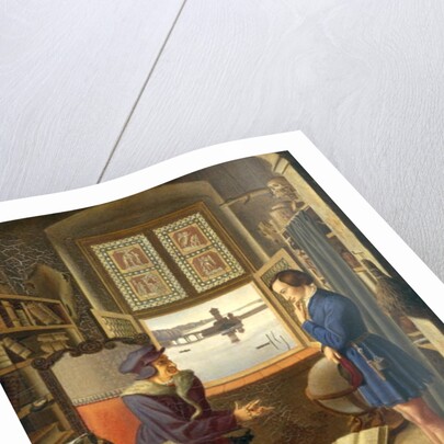 Mephisto and the Student, 1828 by Julius Oldach