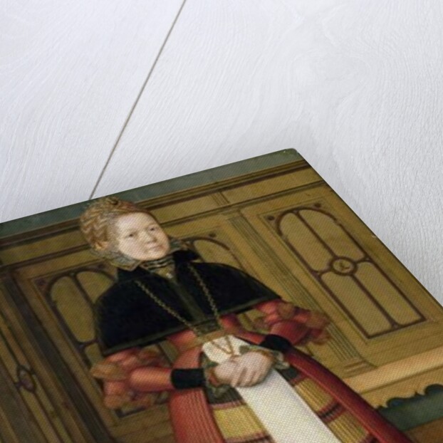 Portrait of Mette von Munchhausen by Ludger Tom the Younger Ring