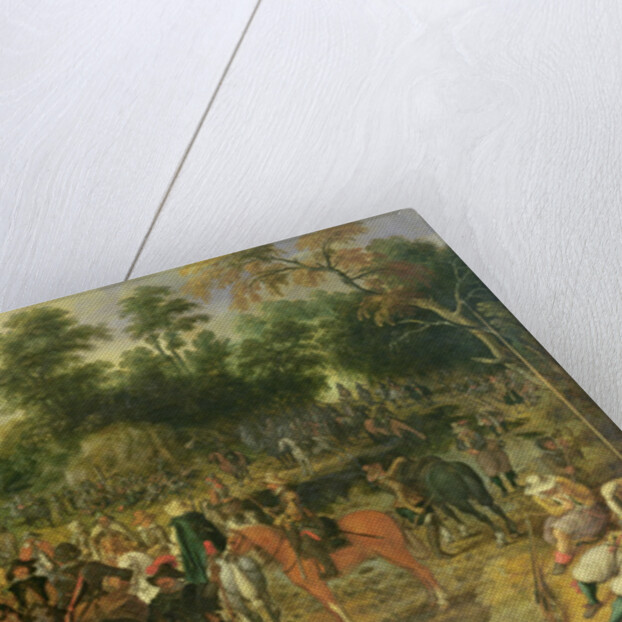 Camp scene by Sebastian Vrancx