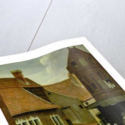 Street Scene by Jacobus Vrel or Frel