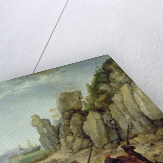 Wild goat hunting on the coast, 1620 by Adam Willaerts