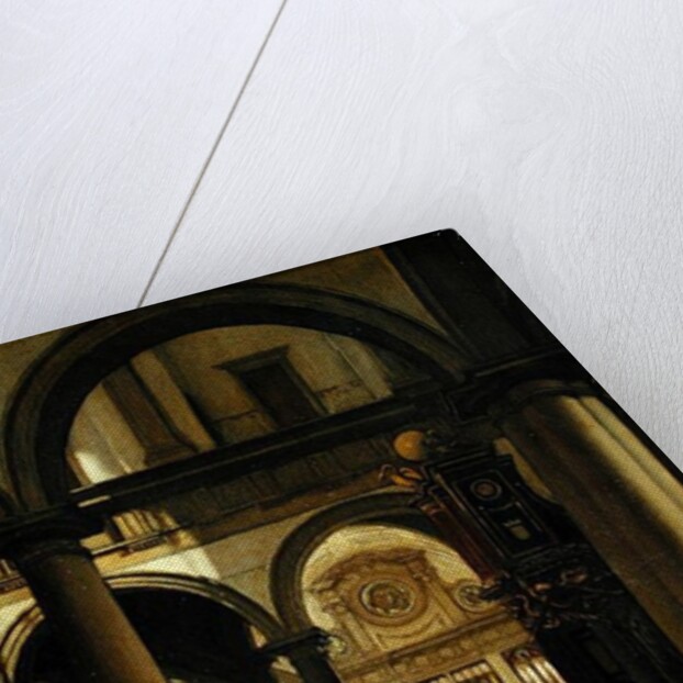 Church Interior by Emanuel de Witte