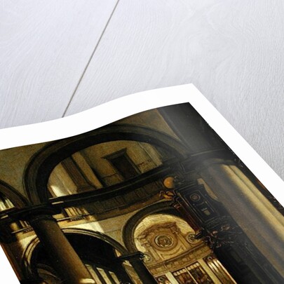 Church Interior by Emanuel de Witte