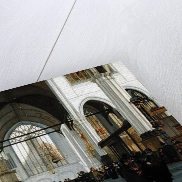 Interior of the Oude Kerk, Amsterdam, 1659 by Emanuel de Witte