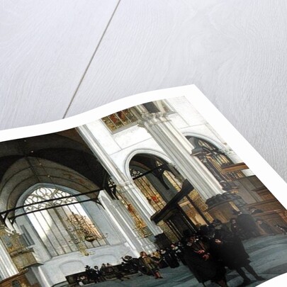 Interior of the Oude Kerk, Amsterdam, 1659 by Emanuel de Witte