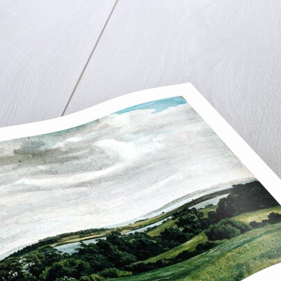 Landscape in Holstein, 1827 by Adolf Vollmer