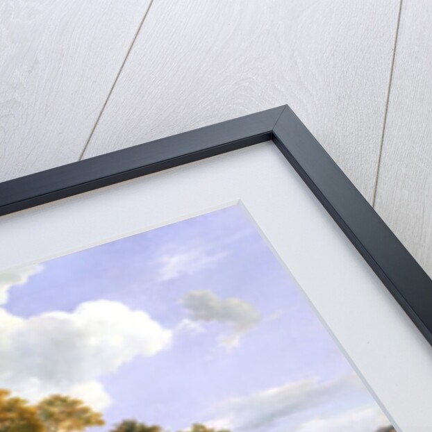 The Stangenmuhlengrund in Sachsenwald, 1852 by Adolf Vollmer