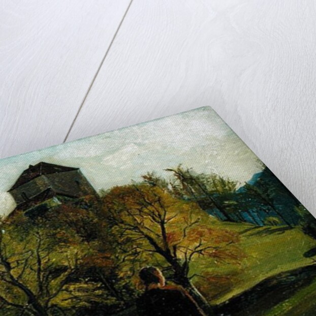 The Zenoburg in the Tyrol, c. 1831 by Rudolph Friedrich Wasmann