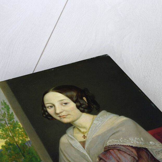 Caroline Luise Mathilde Wasmann, 1843 by Rudolph Friedrich Wasmann