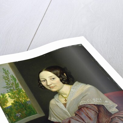 Caroline Luise Mathilde Wasmann, 1843 by Rudolph Friedrich Wasmann