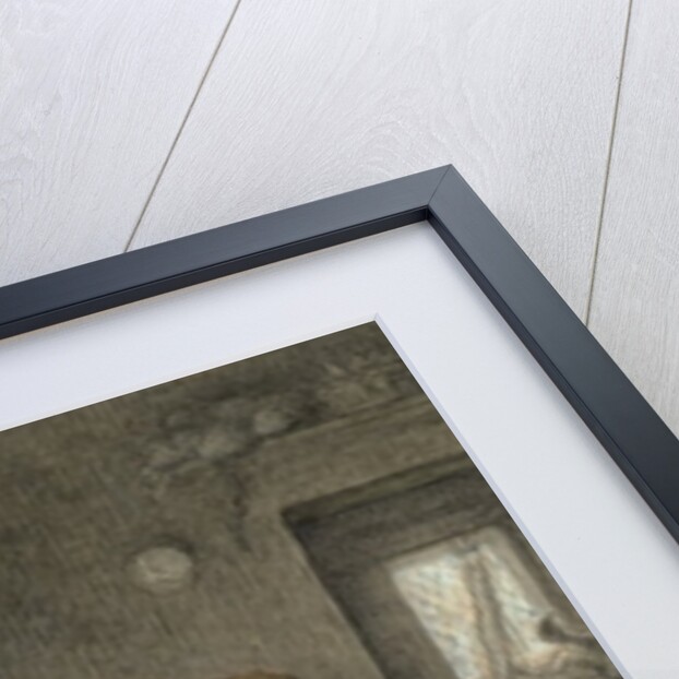 A Farmer's wife sweeping, 1867 by Jean-Francois Millet