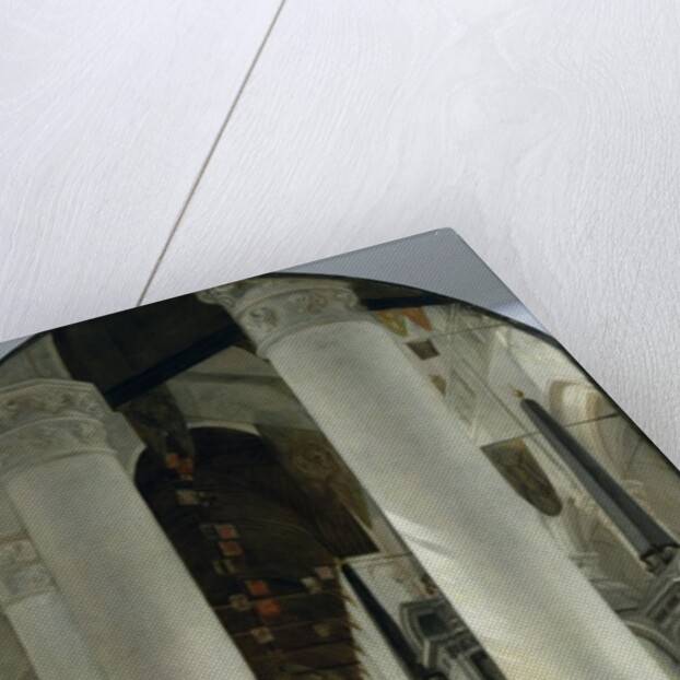 Interior view of the New Church in Delft by Emanuel de Witte