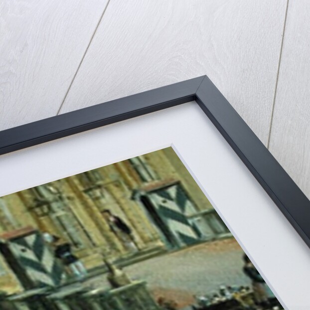 New Guardshouse, Arsenal, Prince's Palace and Castle in Berlin, 1849 by Johann Philipp Eduard Gartner