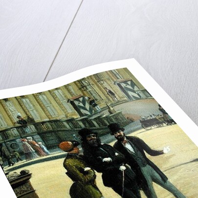 New Guardshouse, Arsenal, Prince's Palace and Castle in Berlin, 1849 by Johann Philipp Eduard Gartner