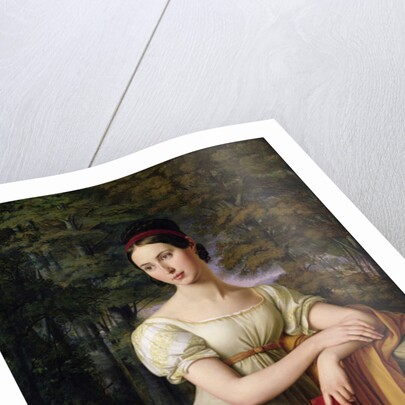 Agnes Rauch, 1825 by Wilhelm Schadow