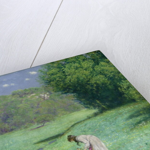 Woodland Meadow, 1876 by Hans Thoma