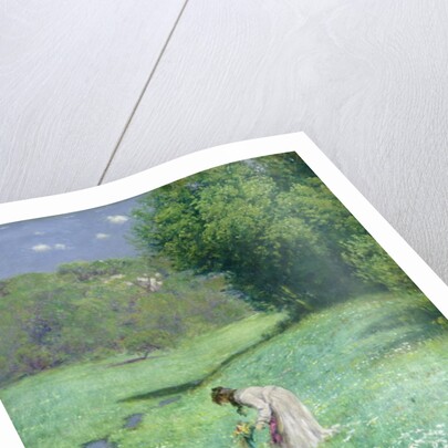 Woodland Meadow, 1876 by Hans Thoma