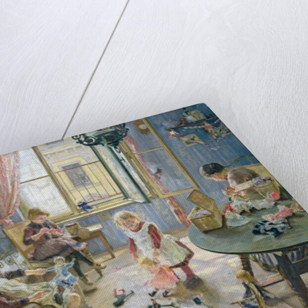 The Nursery, 1889 by Fritz von Uhde