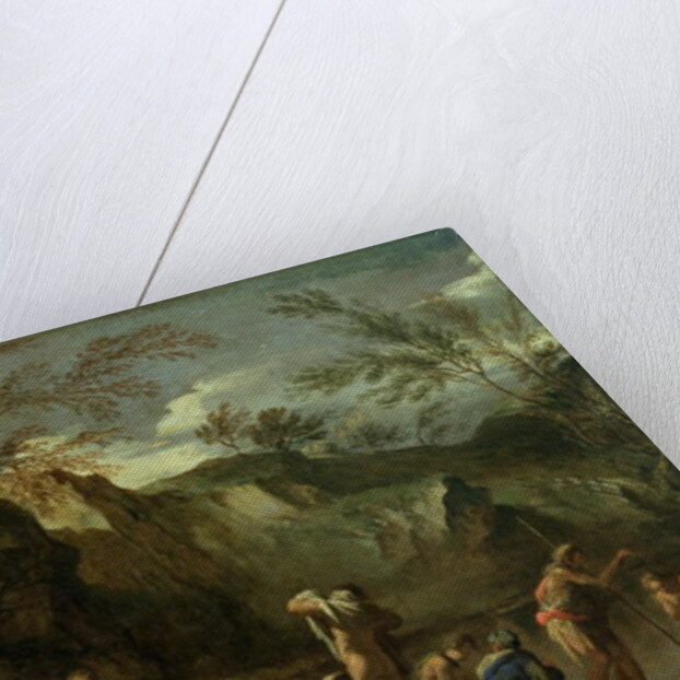 The Baptism of Christ by Salvator Rosa