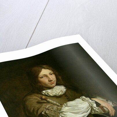 Portrait of a Young Man by Abraham Lamberts Jacobsz van den Tempel