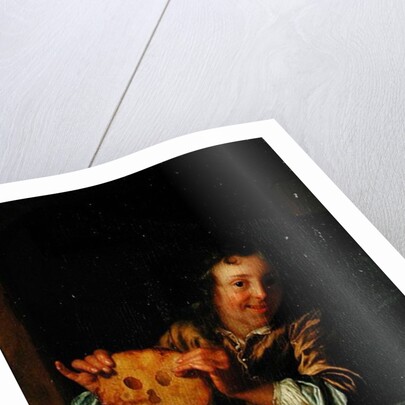 Boy with Pancakes by Godfried Schalcken