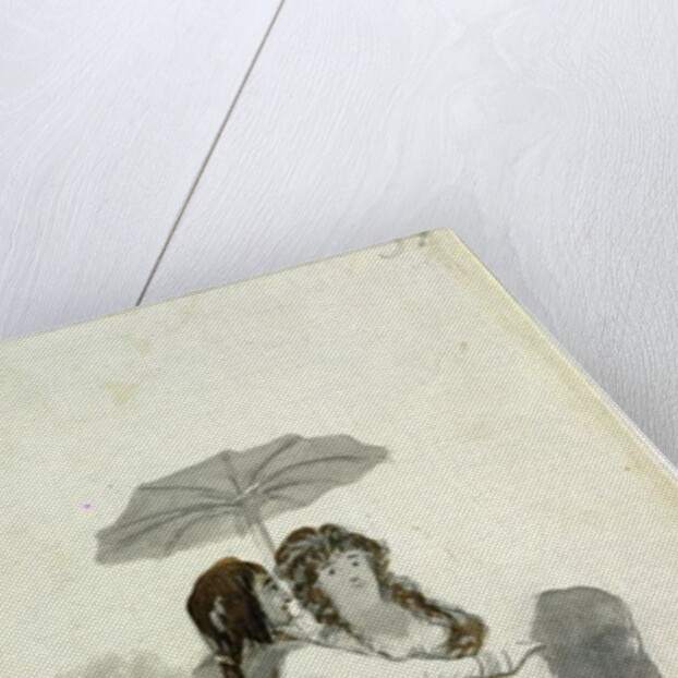 Couple with a Parasol by Francisco Jose de Goya y Lucientes