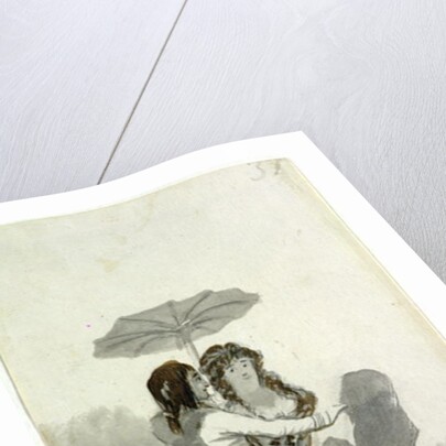 Couple with a Parasol by Francisco Jose de Goya y Lucientes