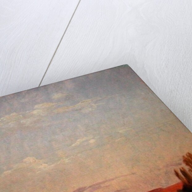 View of the Rooftops of a Dresden Suburb by Christian Friedrich Gille