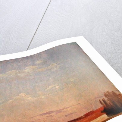 View of the Rooftops of a Dresden Suburb by Christian Friedrich Gille