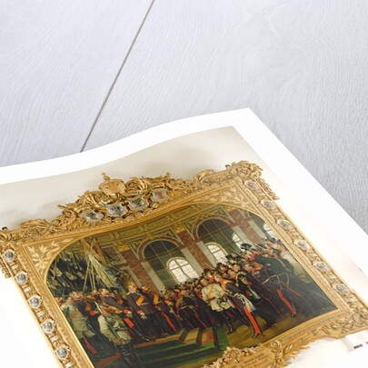 The Proclamation of Wilhelm as Kaiser of the new German Reich, in the Hall of Mirrors at Versailles on 18th January 1871, painted 1885 by Anton Alexander von Werner